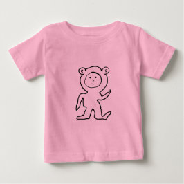 Camiseta Para Bebê Bear Jammies Kid