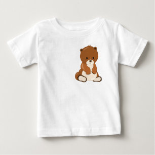 Camiseta Para Bebê Bear Urso