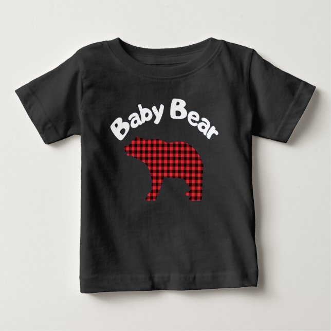 Camiseta Para Bebê Bear Urso (Frente)