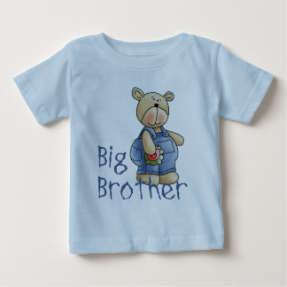 Camiseta Para Bebê Beary Big Brother