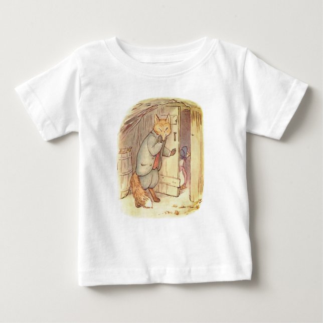 Camiseta Para Bebê Beatrix Potter, Jemima Puddle Duck (Frente)