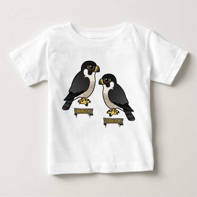 Camiseta Para Bebê Beauty & Dot.Ca (Frente)