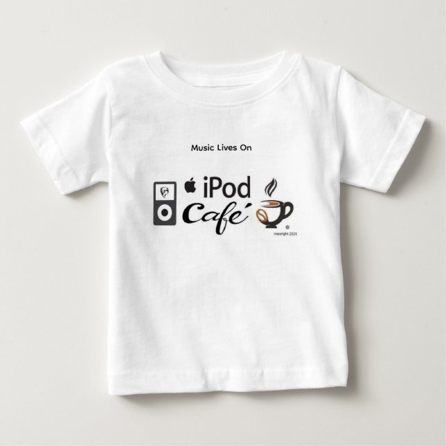 Camiseta Para Bebê bebê (Frente)