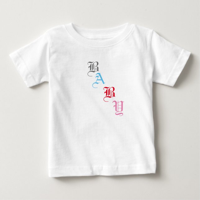Camiseta Para Bebê bebê (Frente)