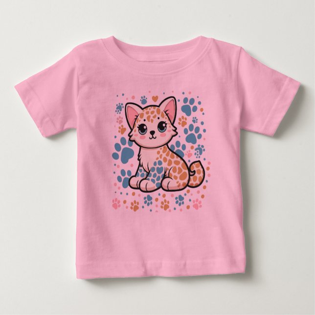 Camiseta Para Bebê Bebê (Frente)