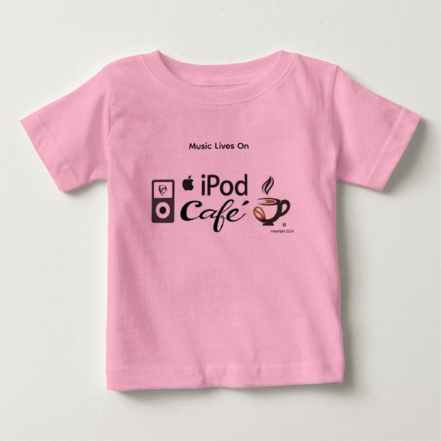 Camiseta Para Bebê bebê (Frente)