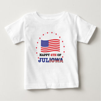 Camiseta Para Bebê Bebê 4º da JULIOWA T-Shirt