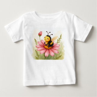 Camiseta Para Bebê Bebê abelha solário