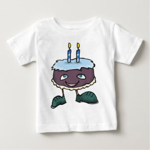 Camiseta Para Bebê Bebê Aniversário de Dois Anos