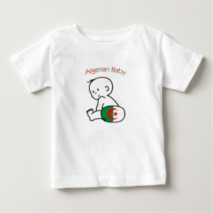 Camiseta Para Bebê Bebê argelino