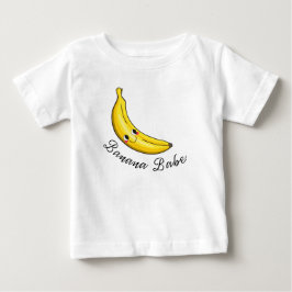 Camiseta Para Bebê Bebê Banana