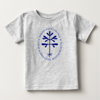 Camiseta Para Bebê Bebê/Bebê Roupa de bebê ou Teto, Vaplaina Azul Sól