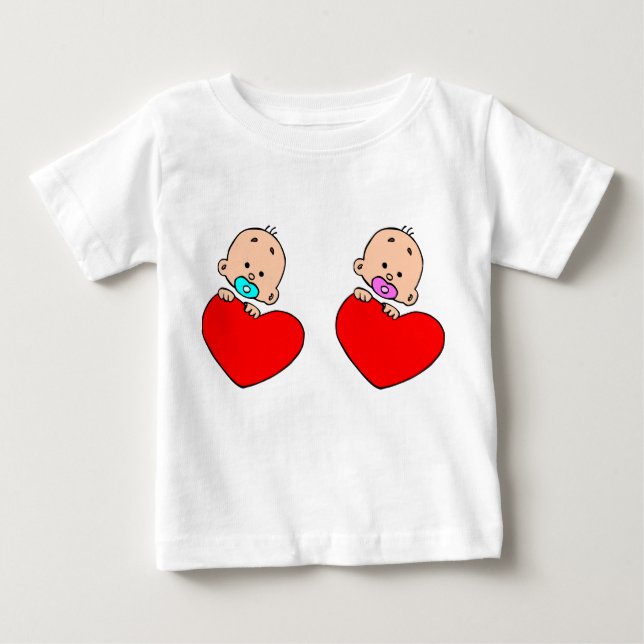 Camiseta Para Bebê Bebê, Bebês, Criança (Frente)