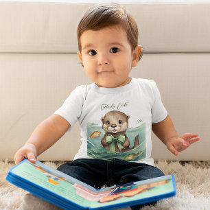 Camiseta Para Bebê Bebê Bonito Outro Gênero Neutro