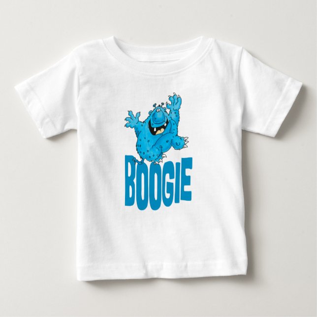 Camiseta Para Bebê Bebê boogie (Frente)