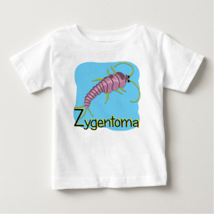 Camiseta Para Bebê Bebê Bug Z