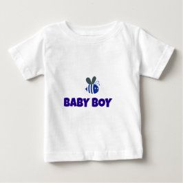 Camiseta Para Bebê Bebê Bumble Bee