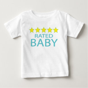 Camiseta Para Bebê Bebê Cinco Estrelas