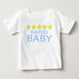 Camiseta Para Bebê Bebê Cinco Estrelas
