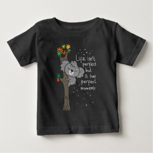 Camiseta Para Bebê Bebê coala