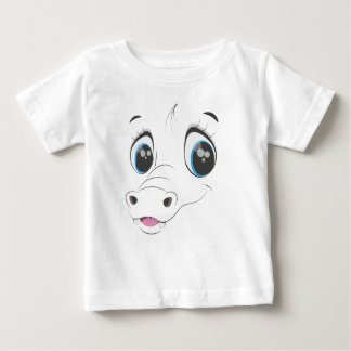 Camiseta Para Bebê Bebe Cocodrilo playera para niños
