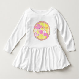 Camiseta Para Bebê Bebê Cowgirl Botas com Chapéu Rosa e Cavalo