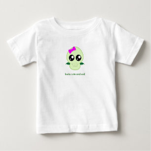 Camiseta Para Bebê Bebé Cthulhu