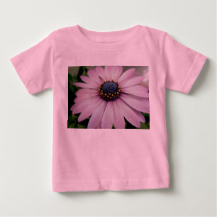 Camiseta Para Bebê Bebê da margarida híbrida rosa