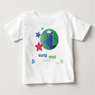 Camiseta Para Bebê bebê da terra