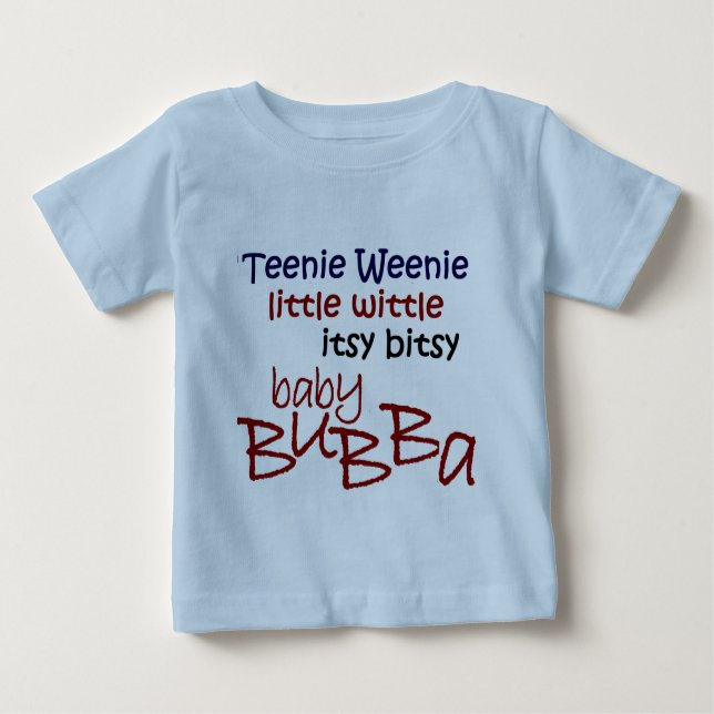 Camiseta Para Bebê Bebê de Bubba (Frente)