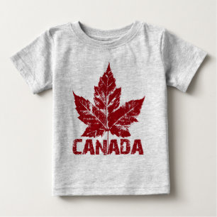 Camiseta Para Bebê Bebê de Canadá da ligação em ponte de bebê de