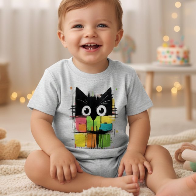 Camiseta Para Bebê bebê de carro de pop (Criador carregado)