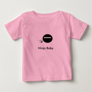 Camiseta Para Bebê Bebê de Ninja