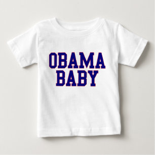 Camiseta Para Bebê Bebê de Obama