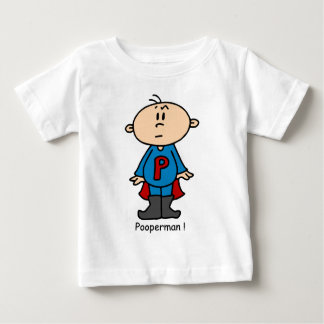 Camiseta Para Bebê Bebê de Pooperman