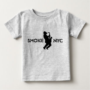 Camiseta Para Bebê Bebê de Smokin
