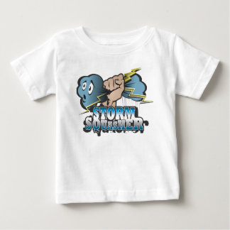Camiseta Para Bebê Bebê de Squasher da tempestade