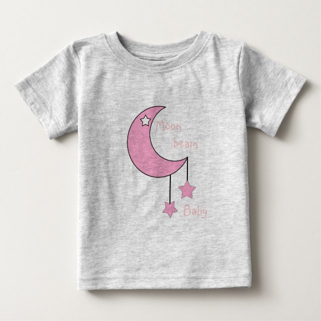 Camiseta Para Bebê Bebê do Moonbeam (Frente)