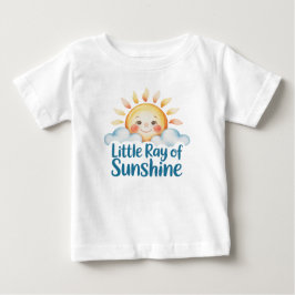 Camiseta Para Bebê Bebê do sol de verão