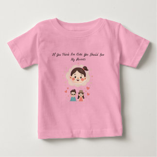 Camiseta Para Bebê Bebê Engraçado