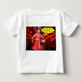 Camiseta Para Bebê bebê. Feliz Ano Novo Chinês. Panda/Homem