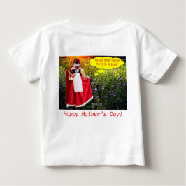 Camiseta Para Bebê bebê. Feliz Ragdollcat/littlere no Dia da Mãe