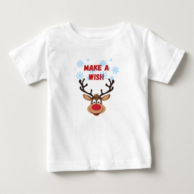 Camiseta Para Bebê bebê fofo (Frente)