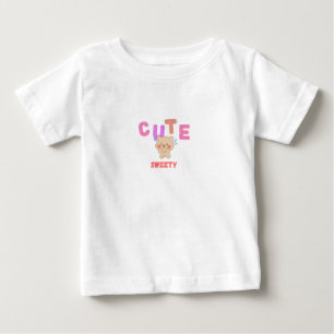 Camiseta Para Bebê Bebê fofo