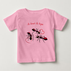 Camiseta Para Bebê Bebê Fofo Doce - Camiseta Bodysuit de Bebê