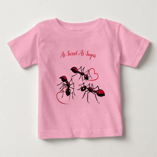 Camiseta Para Bebê Bebê Fofo e Doce - Camiseta Body Bebê (Frente)