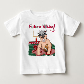 Camiseta Para Bebê Bebê futuro de Viking