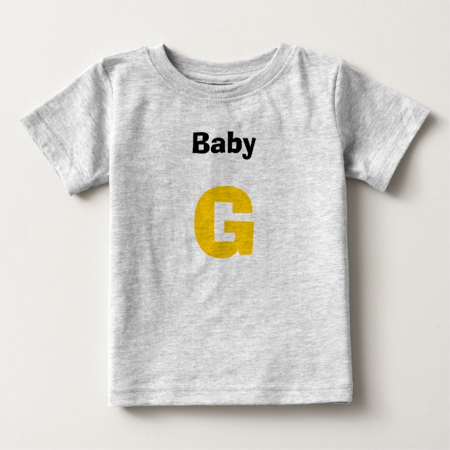 CAMISETA PARA BEBÊ BEBÊ G (Frente)