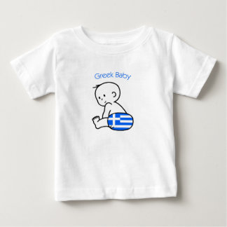 Camiseta Para Bebê Bebê Grego