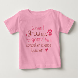 Camiseta Para Bebê Bebê infantil do professor de ciências do